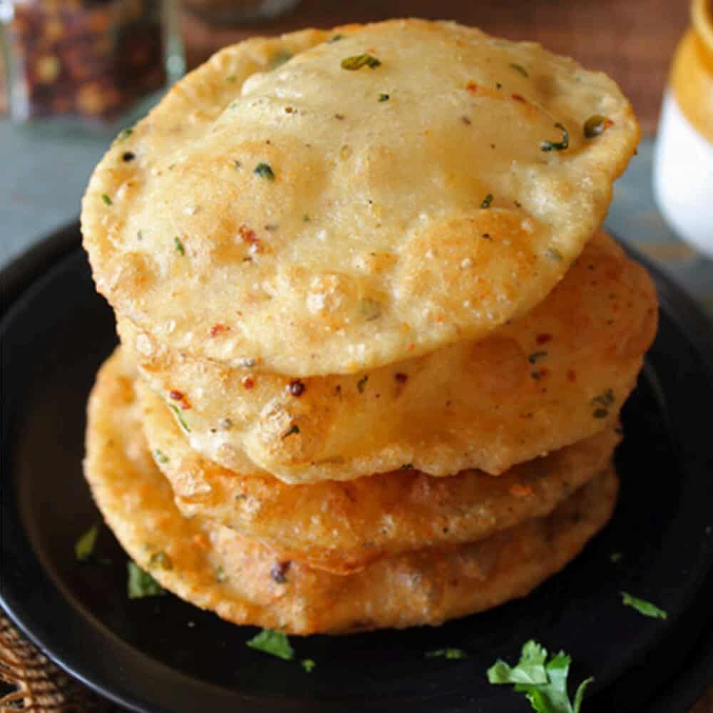 Masala cheese Puri